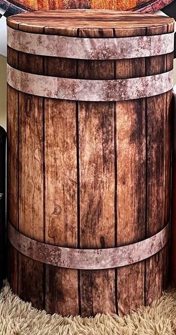 Capa Sublimada Cilindro Grande Boteco - Selminha Lokfest