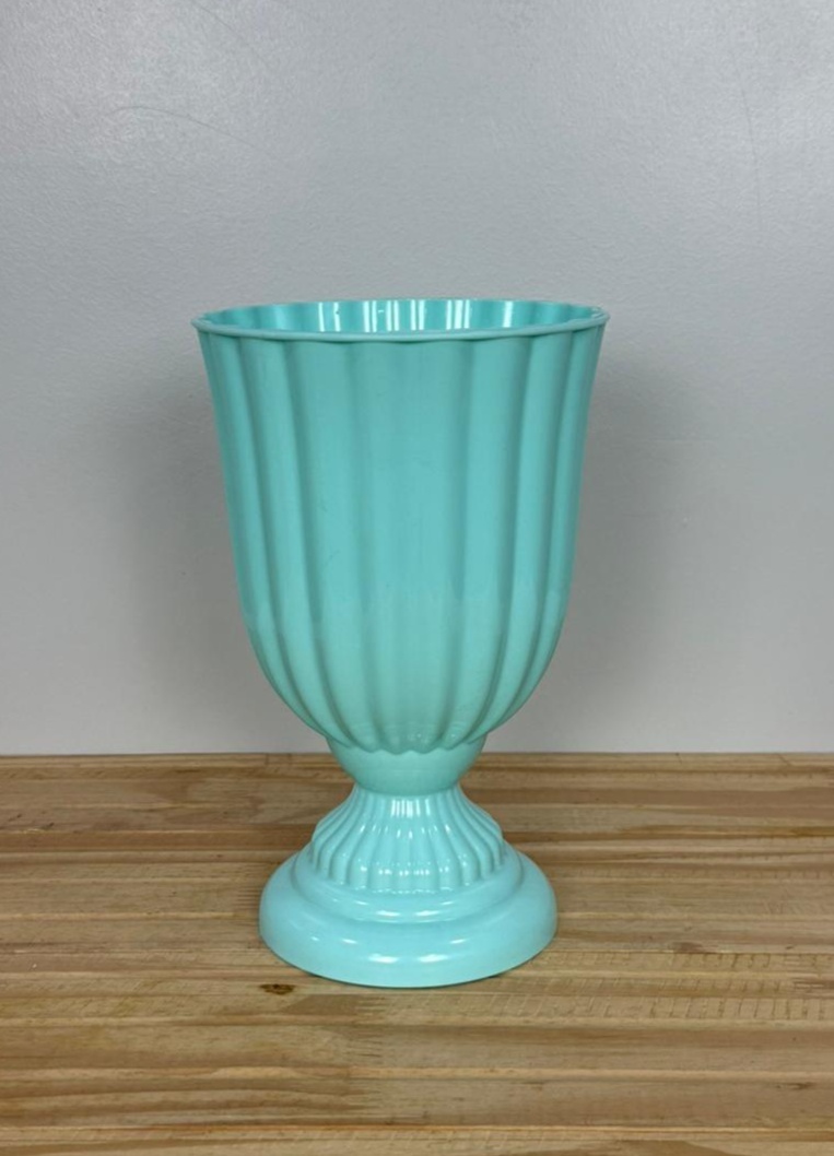 Vaso Dubai Verde Candy (21Cm) - Selminha Lokfest