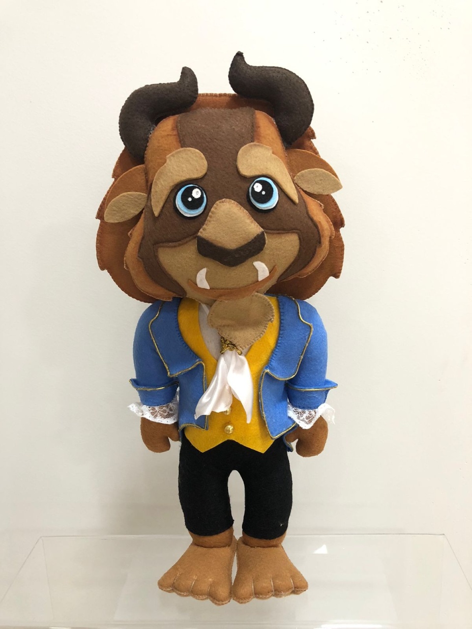 Boneco Fera Feltro - Selminha Lokfest