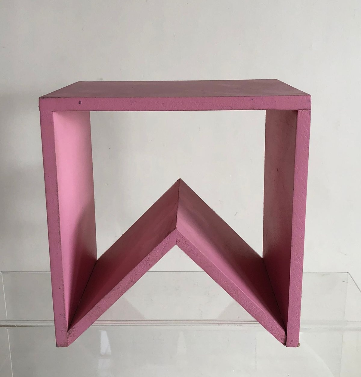 Display de Mesa Mdf Bandeirola Rosa - Selminha Lokfest