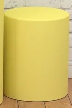 Capa Cilindro Pequena Amarelo Candy - Selminha Lokfest