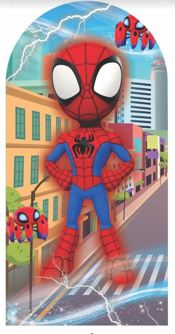 Painel Sublimado Romano Homem Aranha Cute (2X1) - Selminha Lokfest