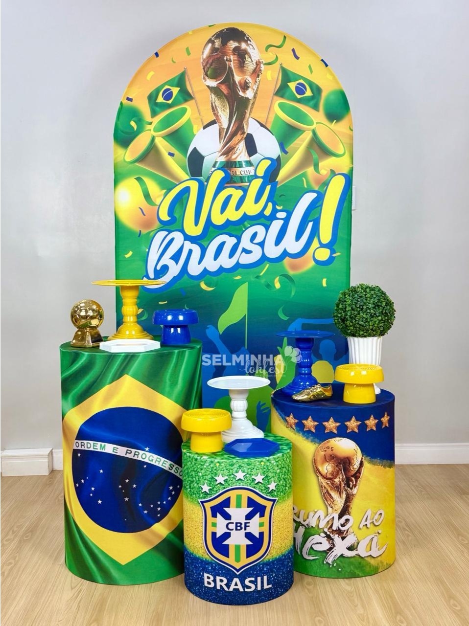 Kit Divertido Romano Vai Brasil - Selminha Lokfest