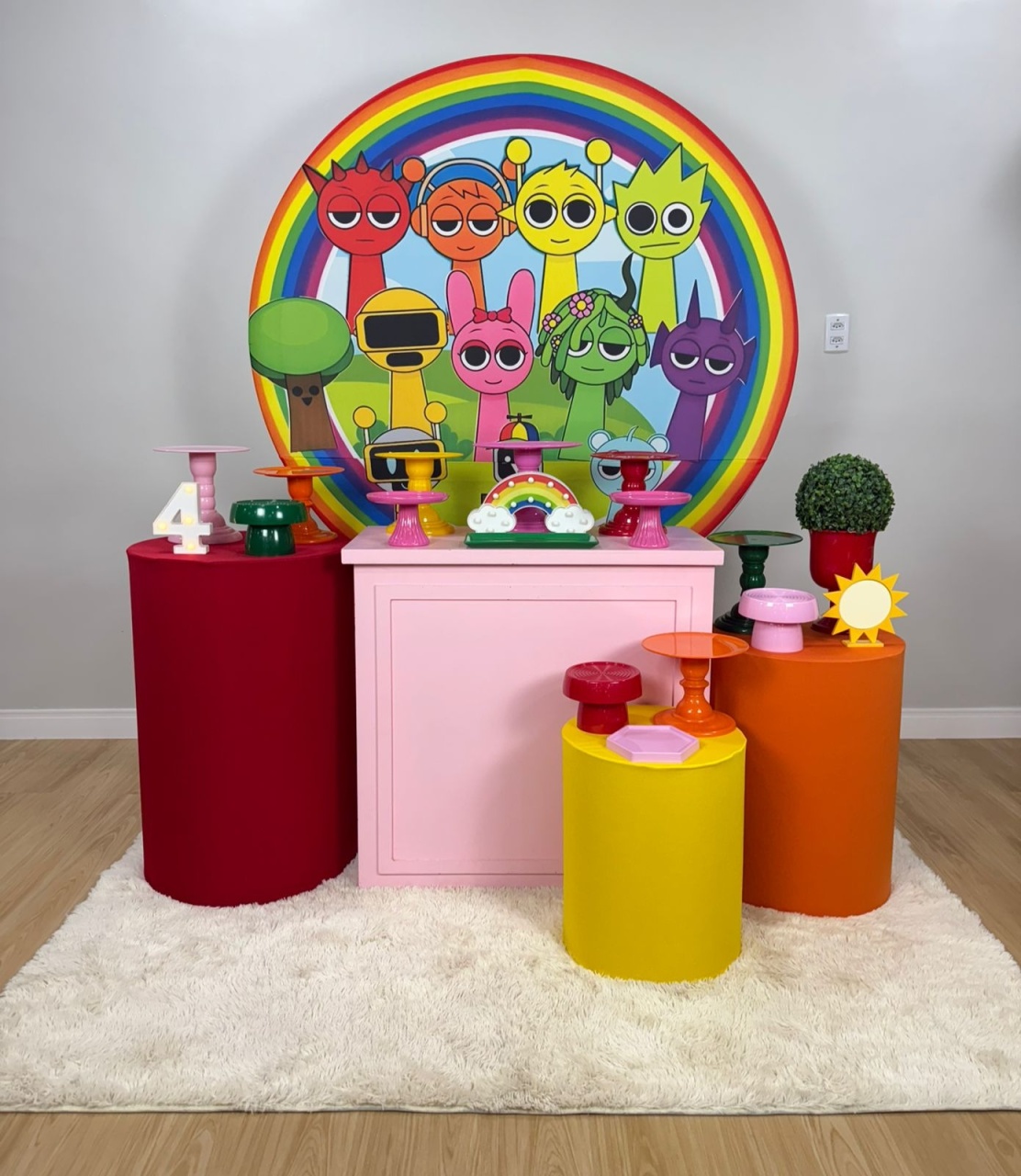 Kit Celebração Sprunki - Selminha Lokfest
