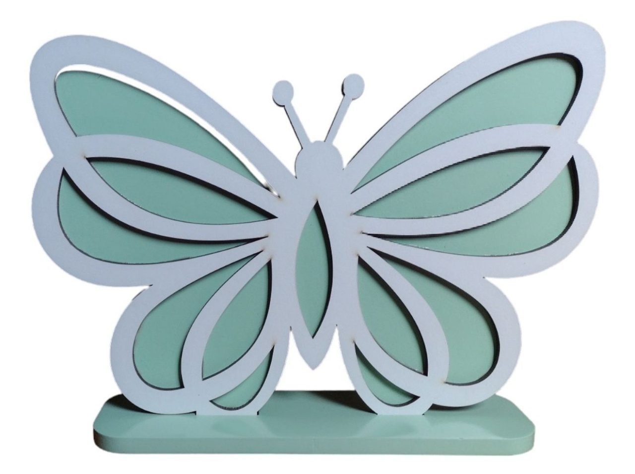 Display de Mesa Borboleta Verde - Selminha Lokfest