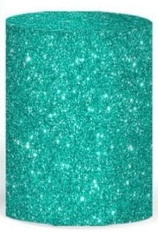 Capa Sublimada Cilindro Pequena Glitter Tiffany - Selminha Lokfest