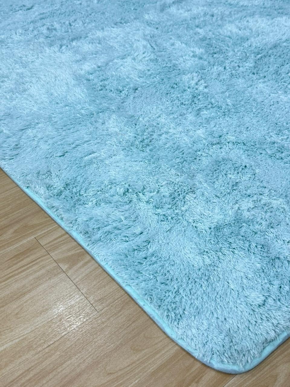 Tapete Felpudo Azul Candy  (2,00X1,50) - Selminha Lokfest
