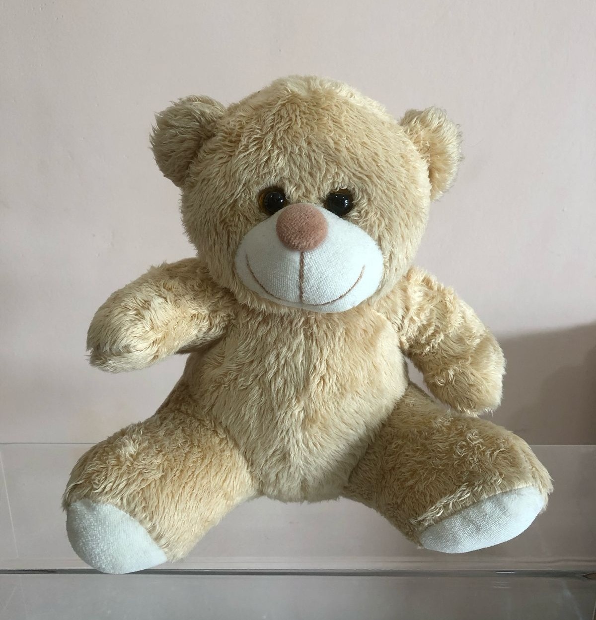 Urso de Pelúcia Bege Pequeno - Selminha Lokfest