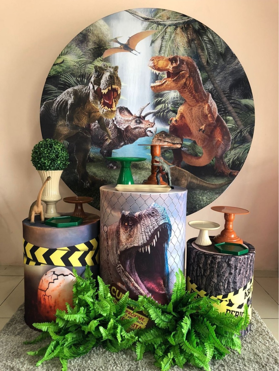 Kit Divertido Dinossauros (Jurassik Park)  - Selminha Lokfest