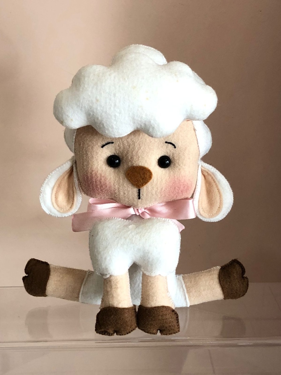 Ovelha Feltro Pequeno Princípe (21Cm) - Selminha Lokfest