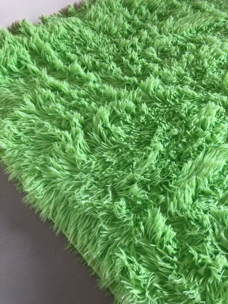 Tapete Felpudo Verde Claro (2,00X1,50) - Selminha Lokfest