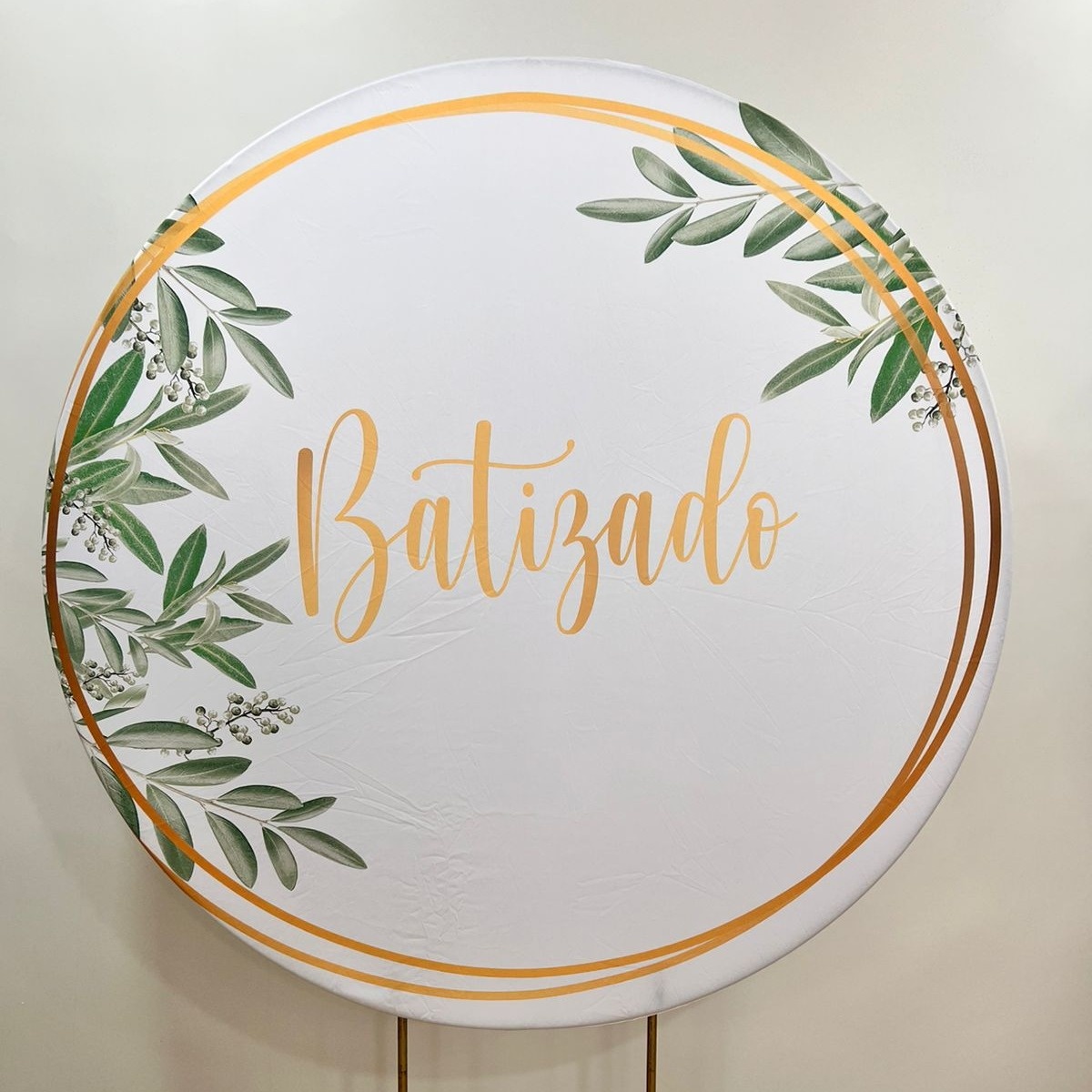 Capa Sublimada Painel Batizado (1,50M) - Selminha Lokfest