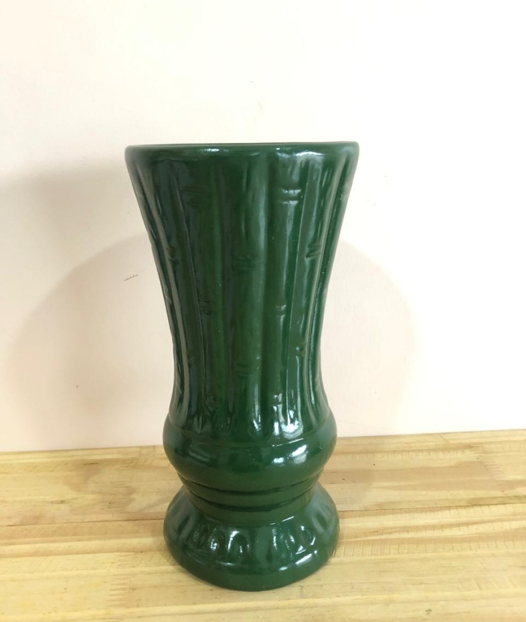 Vaso Mini Cerâmica Verde Militar (10X17) - Selminha Lokfest