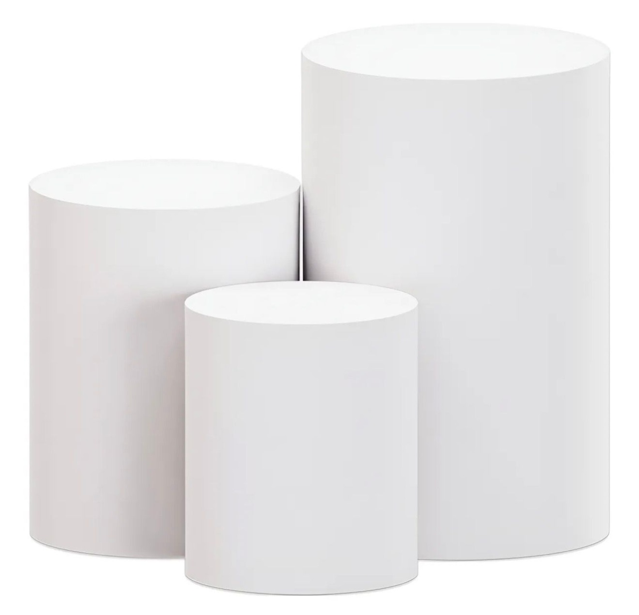 Trio Capas de Cilindros Branca - Selminha Lokfest