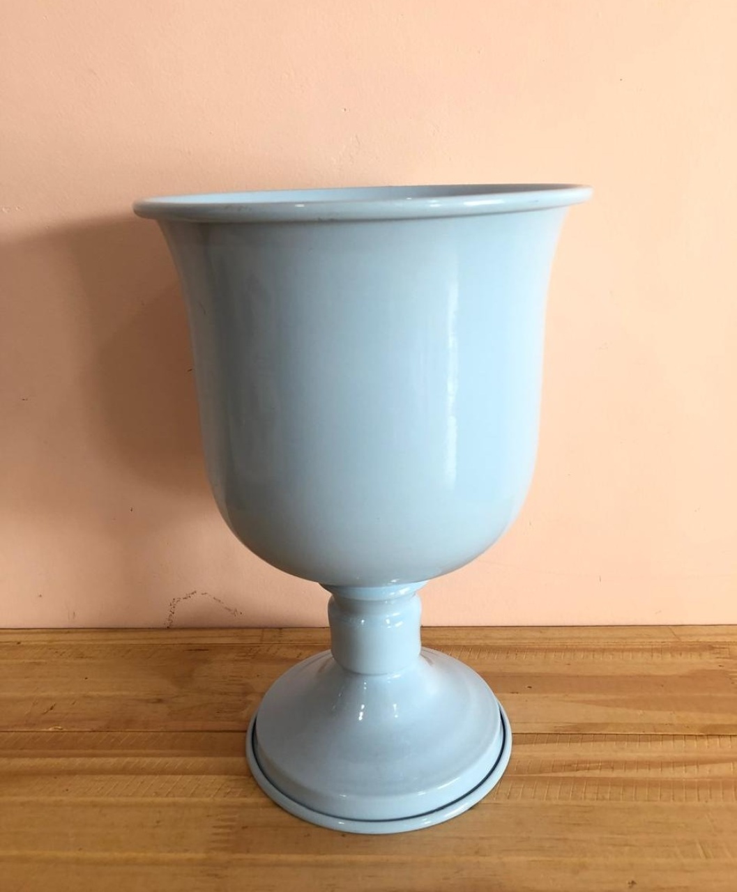 Vaso de Alumínio Azul Candy (25Cm) - Selminha Lokfest
