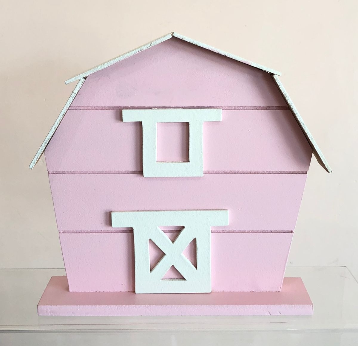 Display de Mesa Mdf Celeiro Rosa Candy Color - Selminha Lokfest