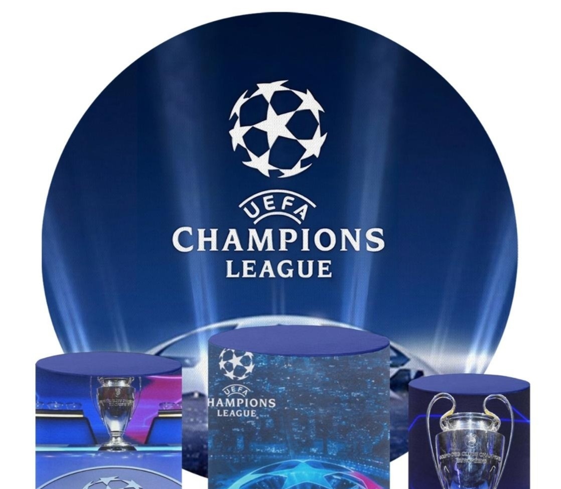 Capa Sublimada Painel Champions League (1,50M) - Selminha Lokfest