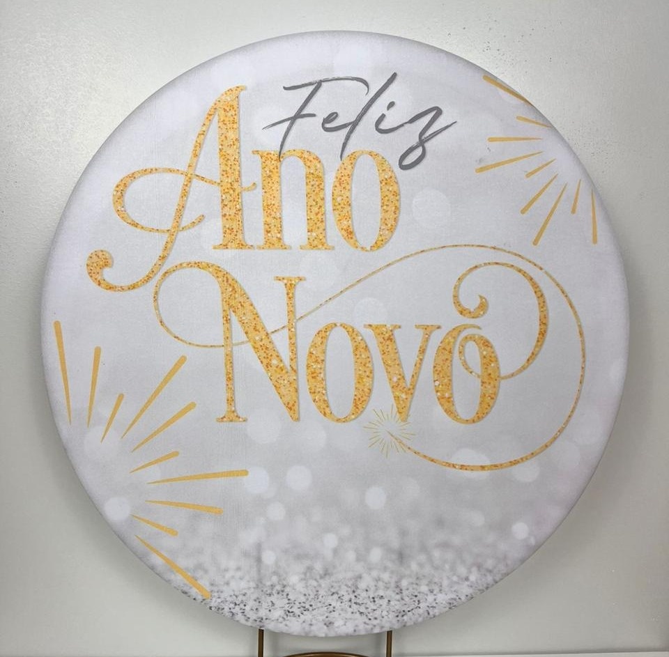 Capa Sublimada Mini Painel Ano Novo 14 (50Cm) - Selminha Lokfest
