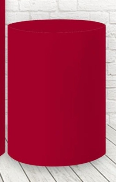 Capa Cilindro Pequena Vermelha - Selminha Lokfest