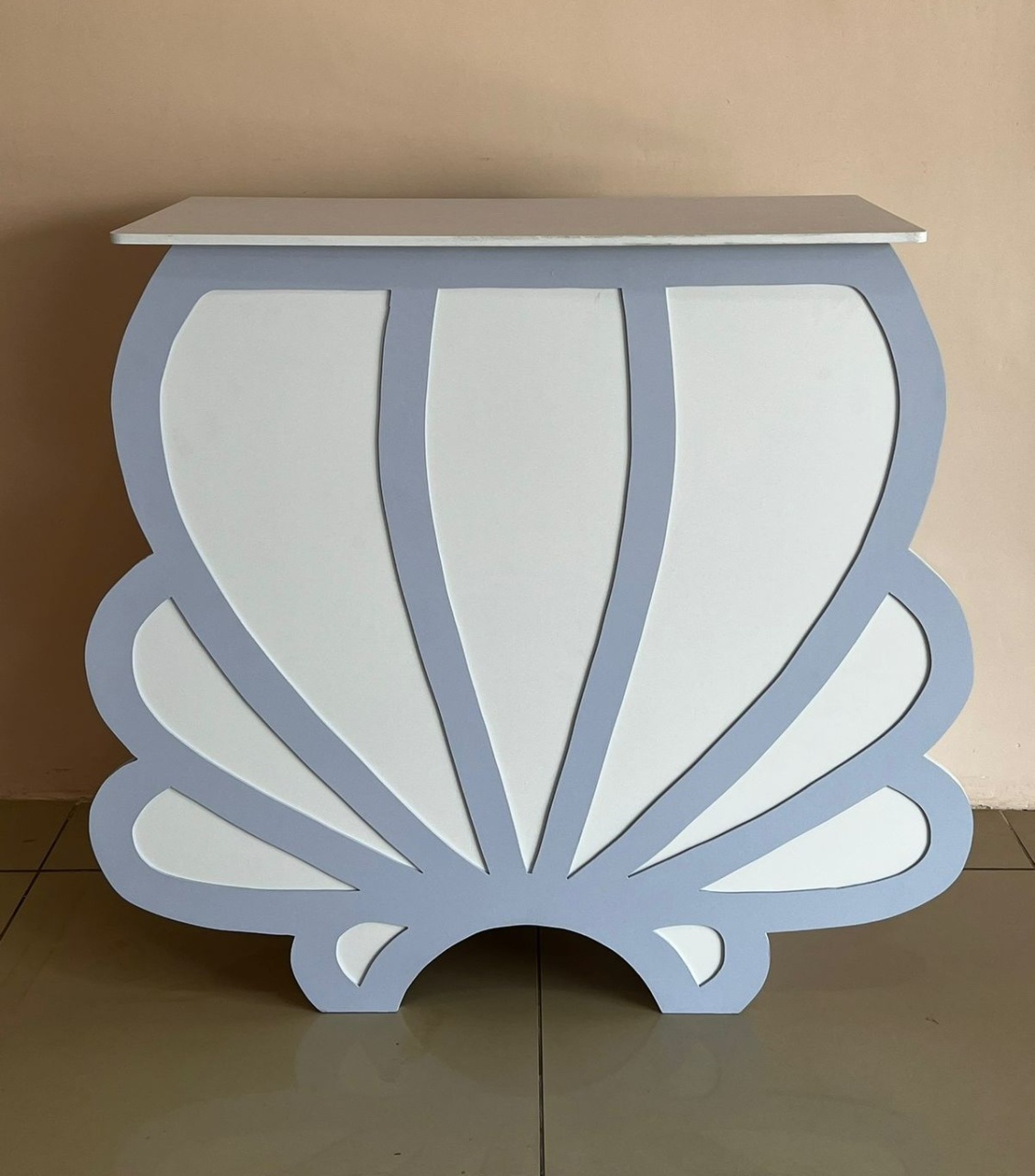 Mesa Cômoda Concha Mdf (80Cm) - Selminha Lokfest
