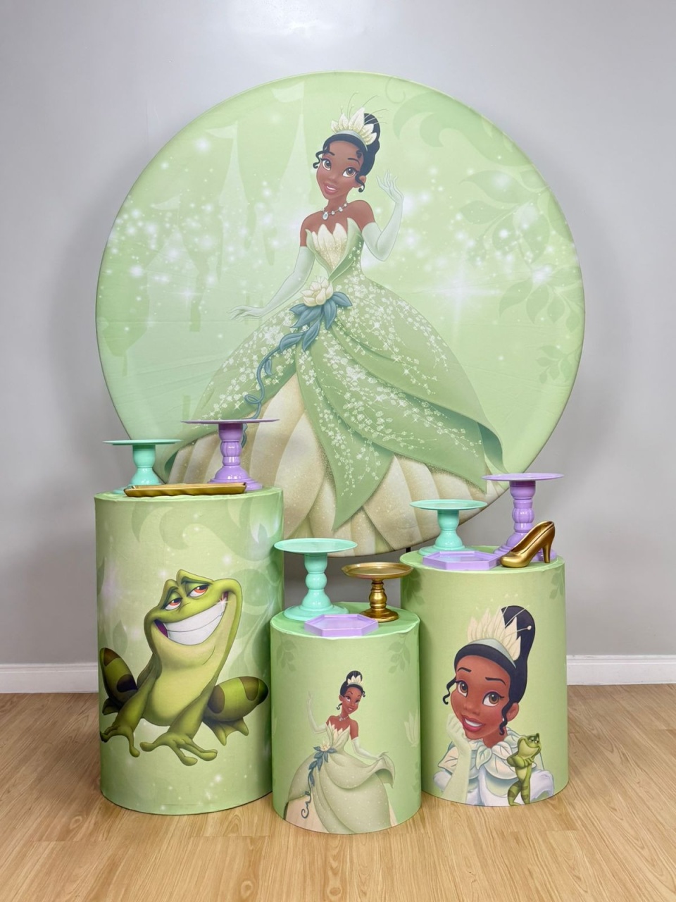Kit Divertido Princesa Tiana E O Sapo - Selminha Lokfest