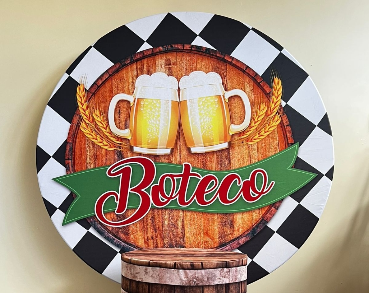Capa Sublimada Painel Boteco (1,50M) - Selminha Lokfest