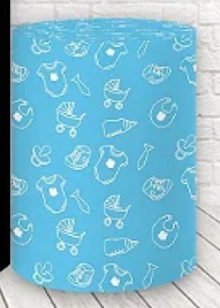 Capa Sublimada Cilindro Pequeno Poderoso Chefinho - Selminha Lokfest