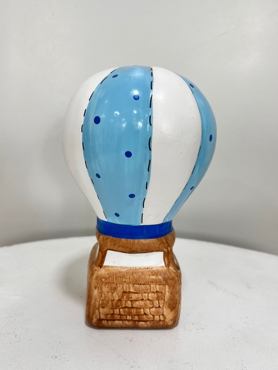 Balão Azul Cerâmica  - Selminha Lokfest