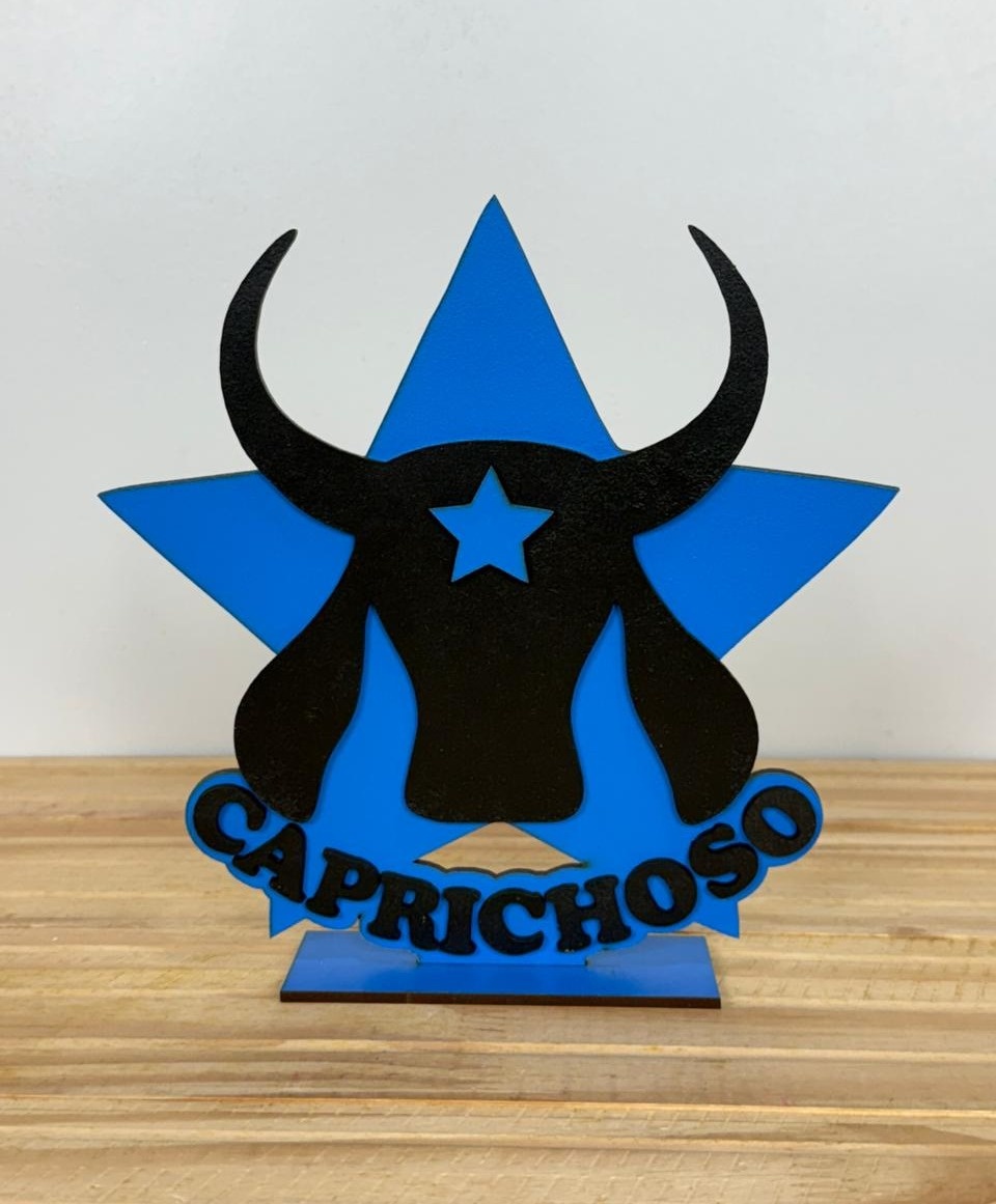 Display de Mesa Mdf Boi Caprichoso  - Selminha Lokfest