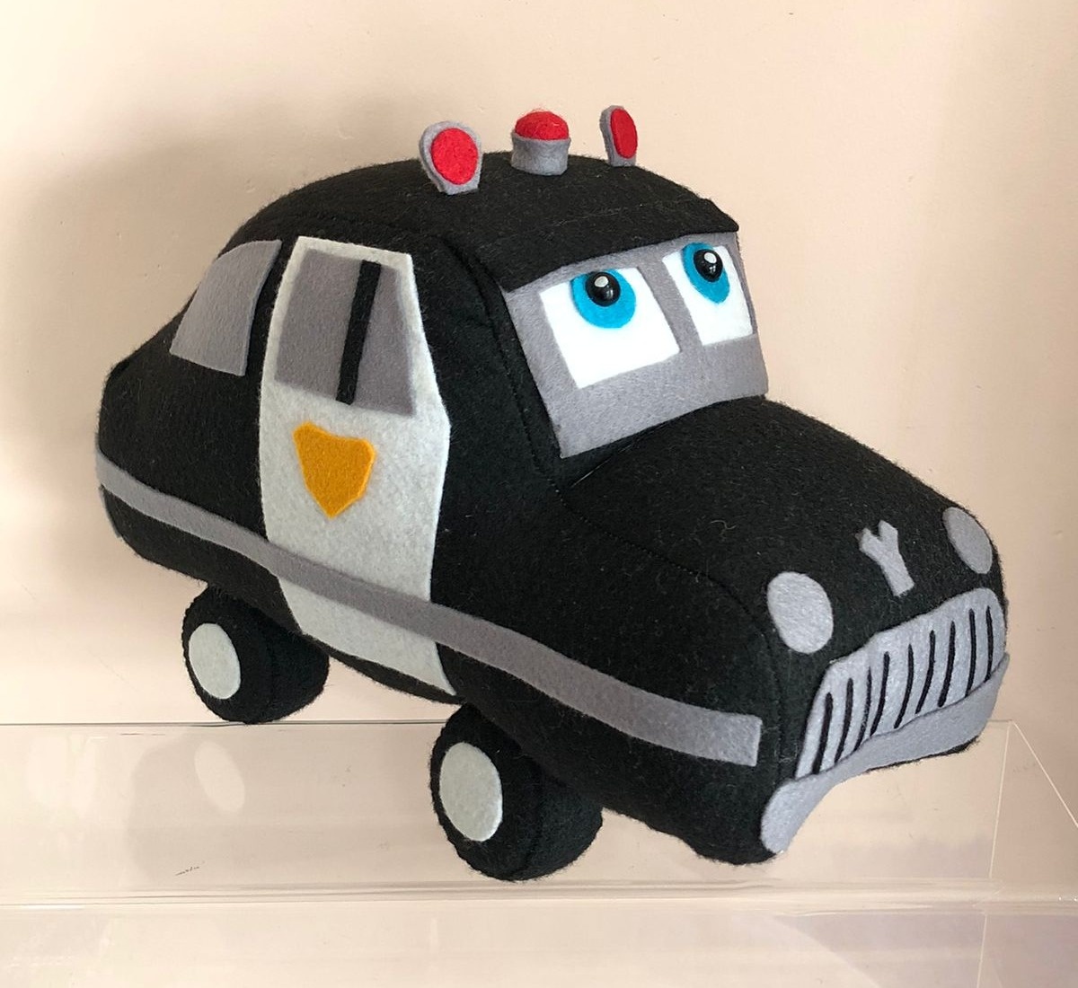 Carros Disney Feltro - Sheriff - Selminha Lokfest