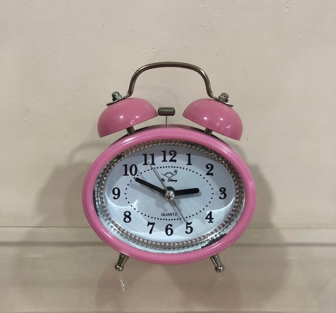 Mini Relógio Rosa - Selminha Lokfest