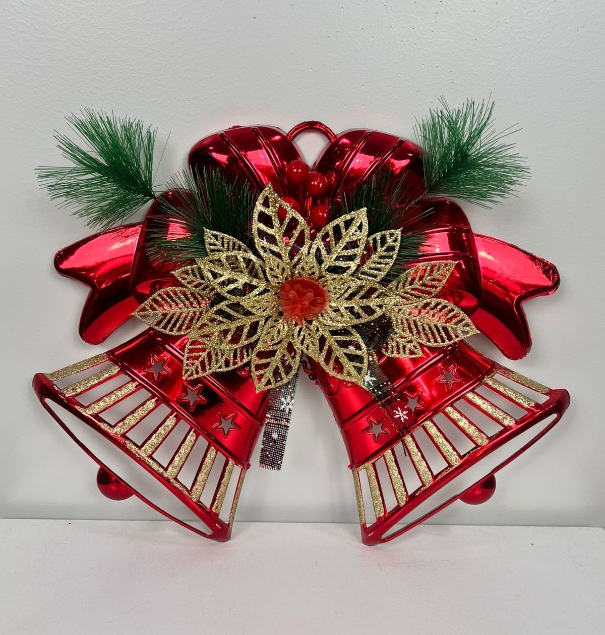 Enfeite Sino Natal (Vermelho) - Selminha Lokfest