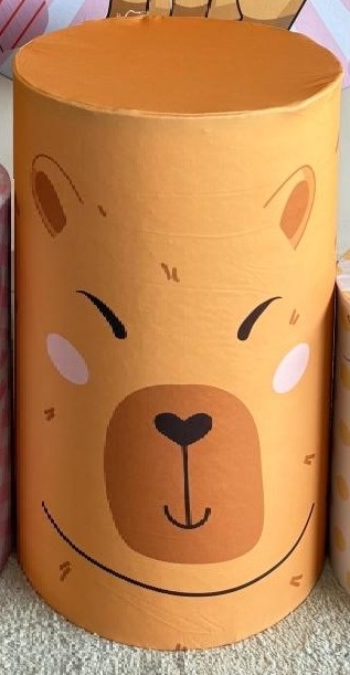 Capa Cilindro Sublimada Grande Capivara - Selminha Lokfest
