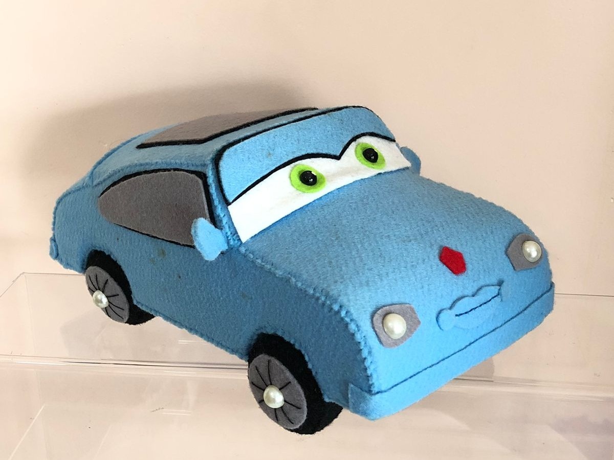 Carros Disney Feltro - Sally - Selminha Lokfest