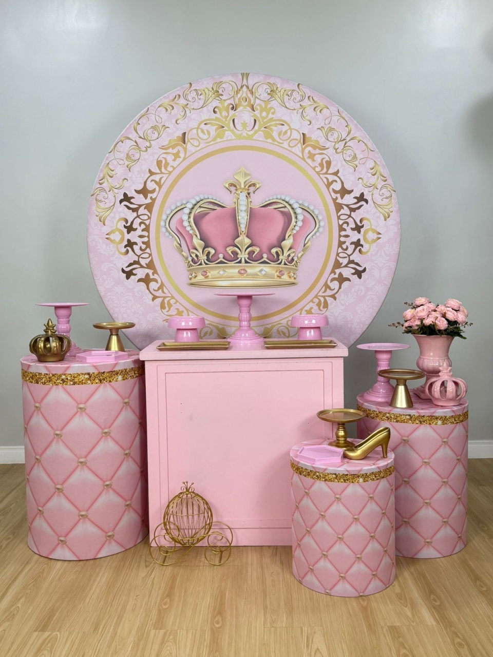 Kit Celebração Realeza Menina - Selminha Lokfest