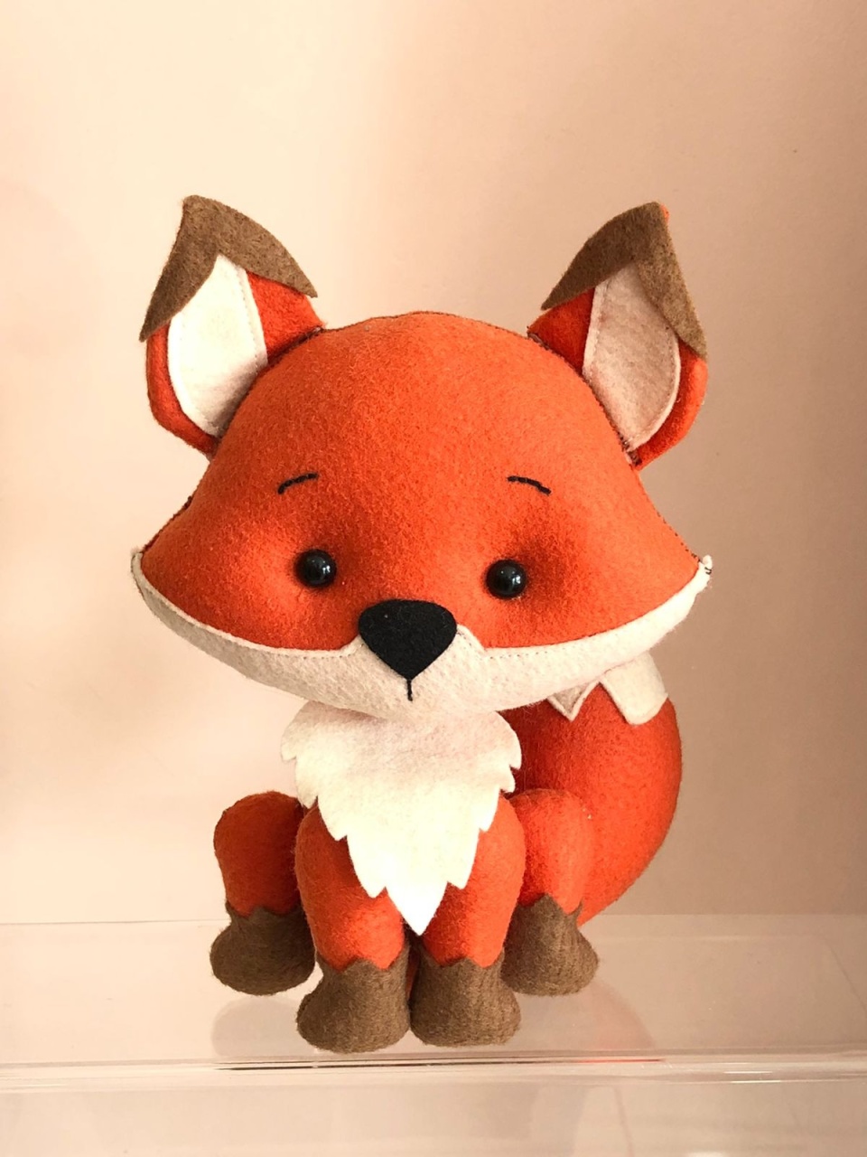 Raposa Feltro Pequeno Princípe (21Cm) - Selminha Lokfest