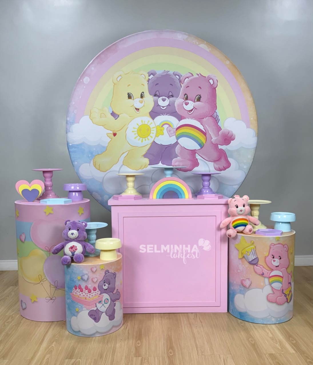 Kit Celebração Ursinhos Carinhosos - Selminha Lokfest