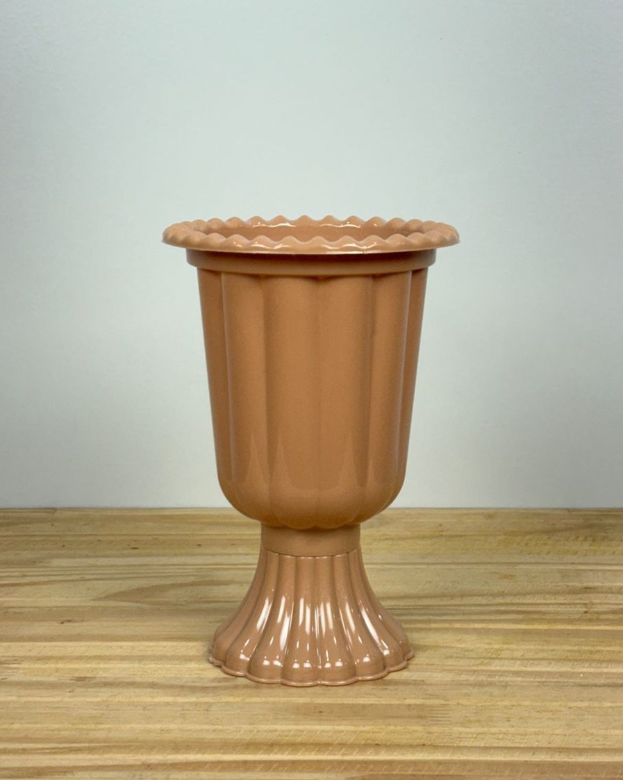 Vaso Grego Pequeno Caramelo (18Cm) - Selminha Lokfest