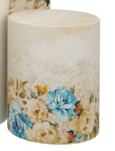 Capa Sublimada Cilindro Pequena Dia das Mães Bege C/ Azul - Selminha Lokfest