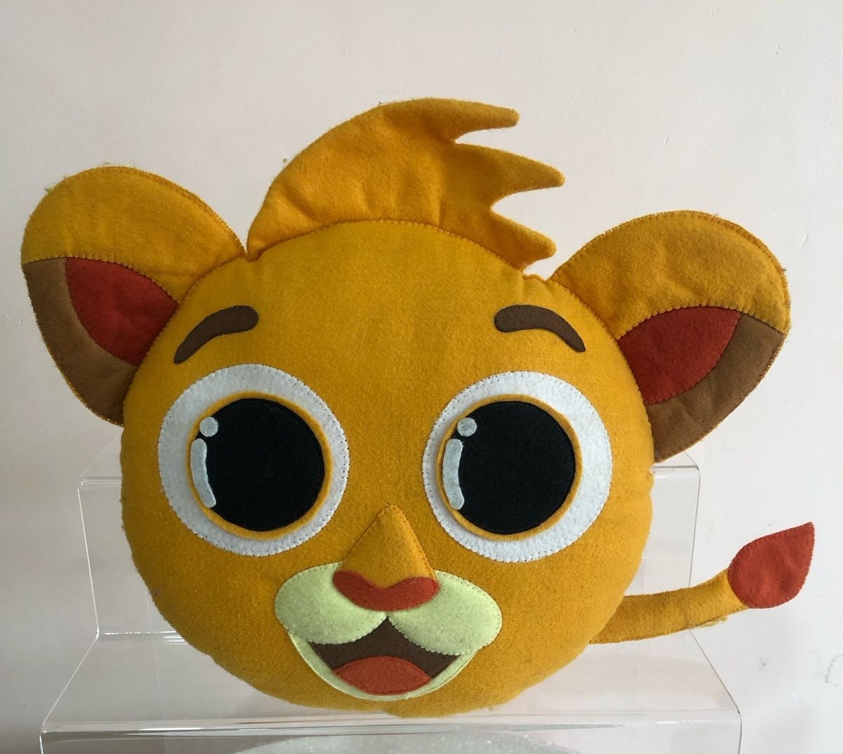 Rick Leãozinho Bolofofos Feltro - Selminha Lokfest