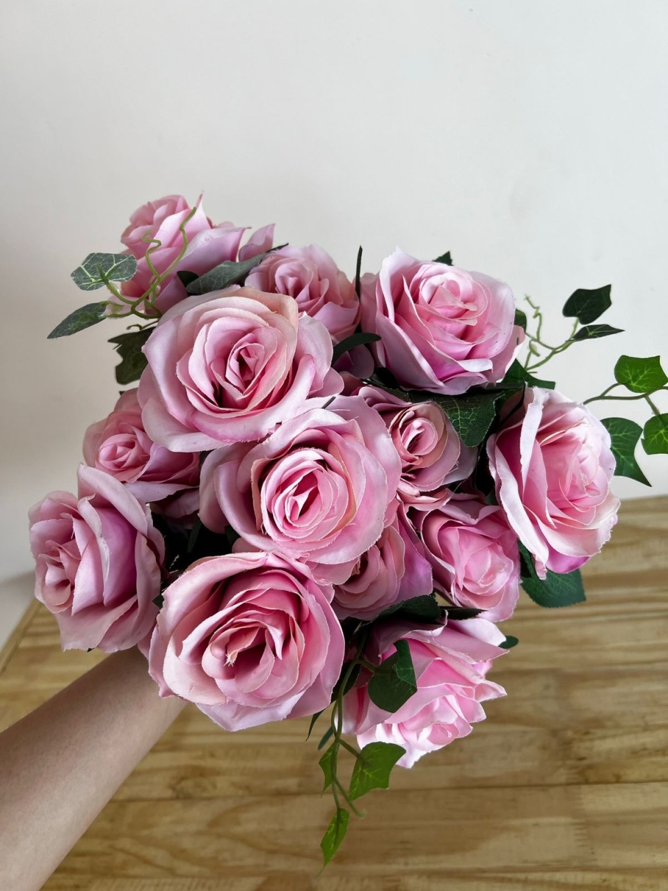 Buquê de Flores Rosa Bebê - Selminha Lokfest