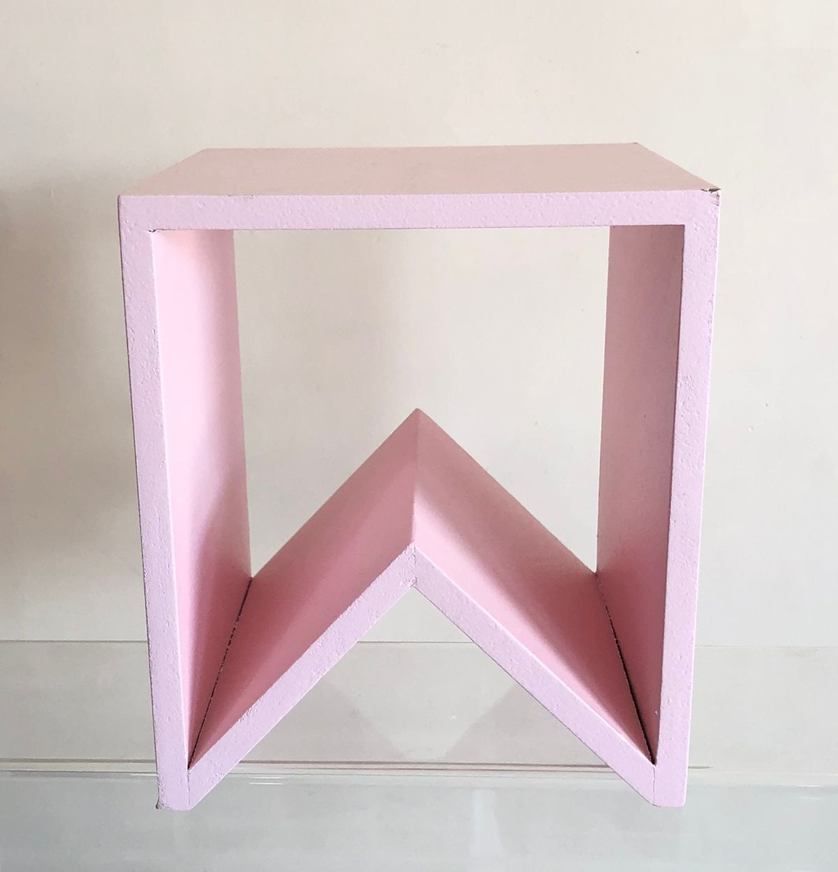 Display de Mesa Mdf Bandeirola Rosa Candy Color - Selminha Lokfest