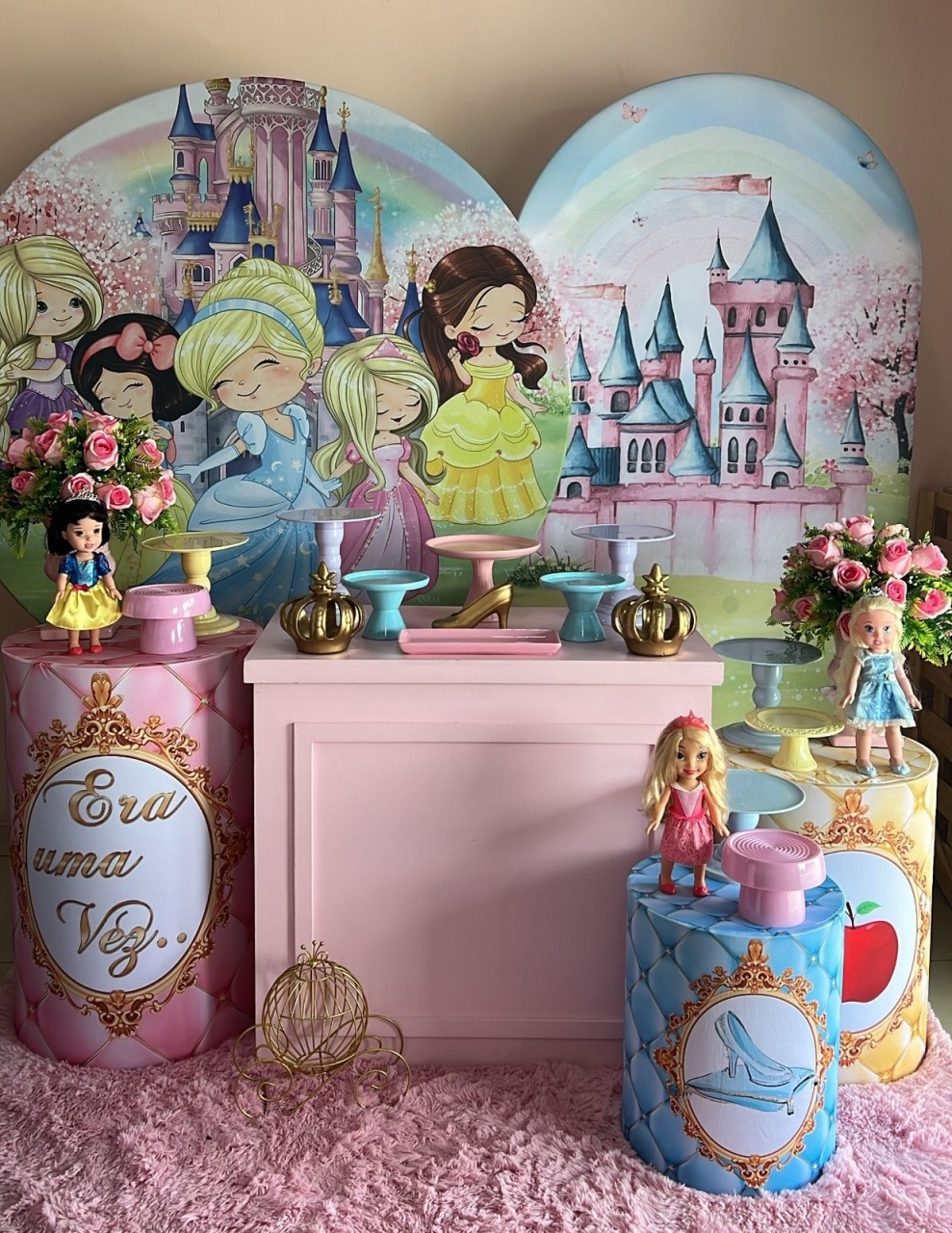 Kit Festa Show Princesas Cute - Selminha Lokfest