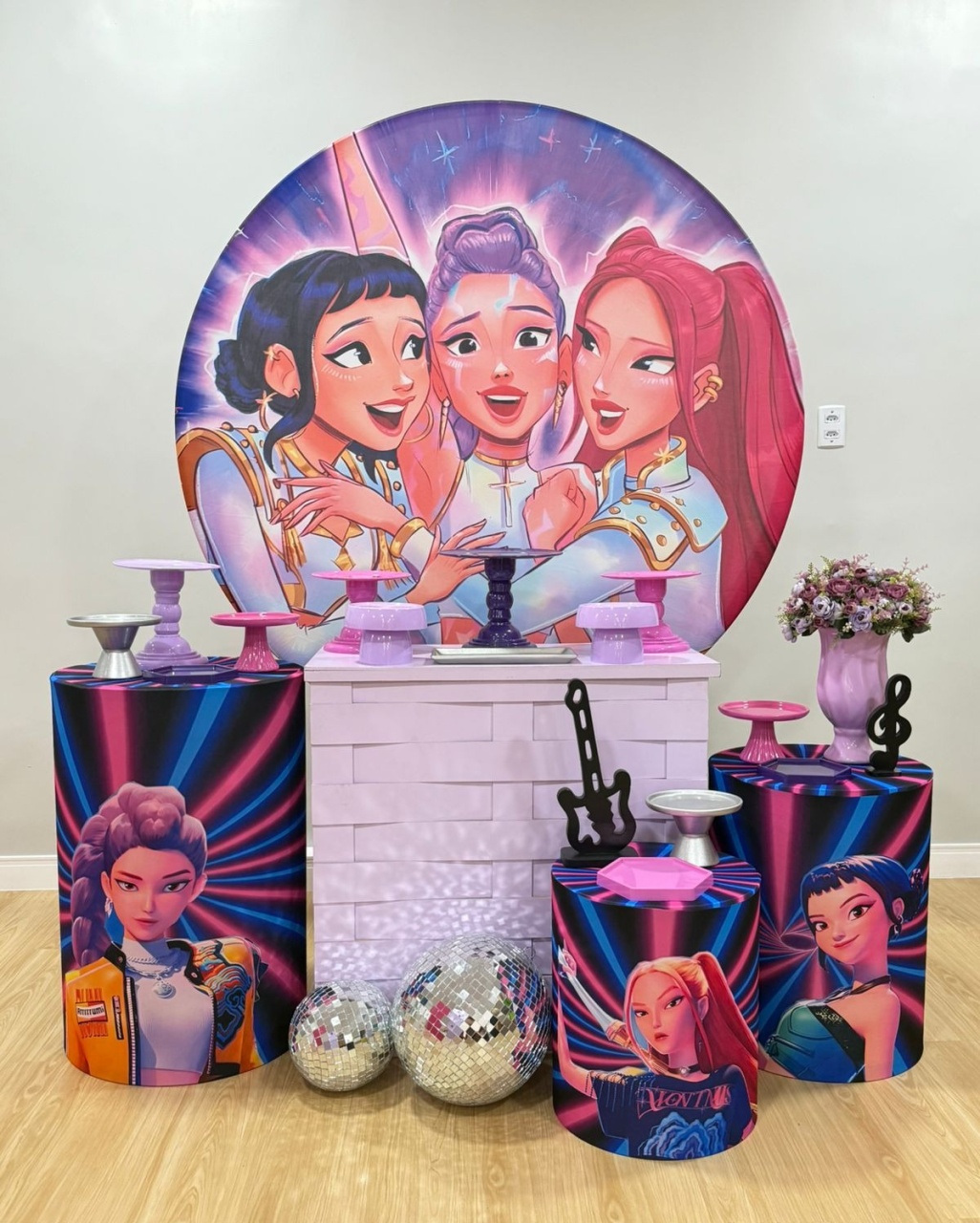 Kit Celebração Guerreiras Do Kpop  - Selminha Lokfest