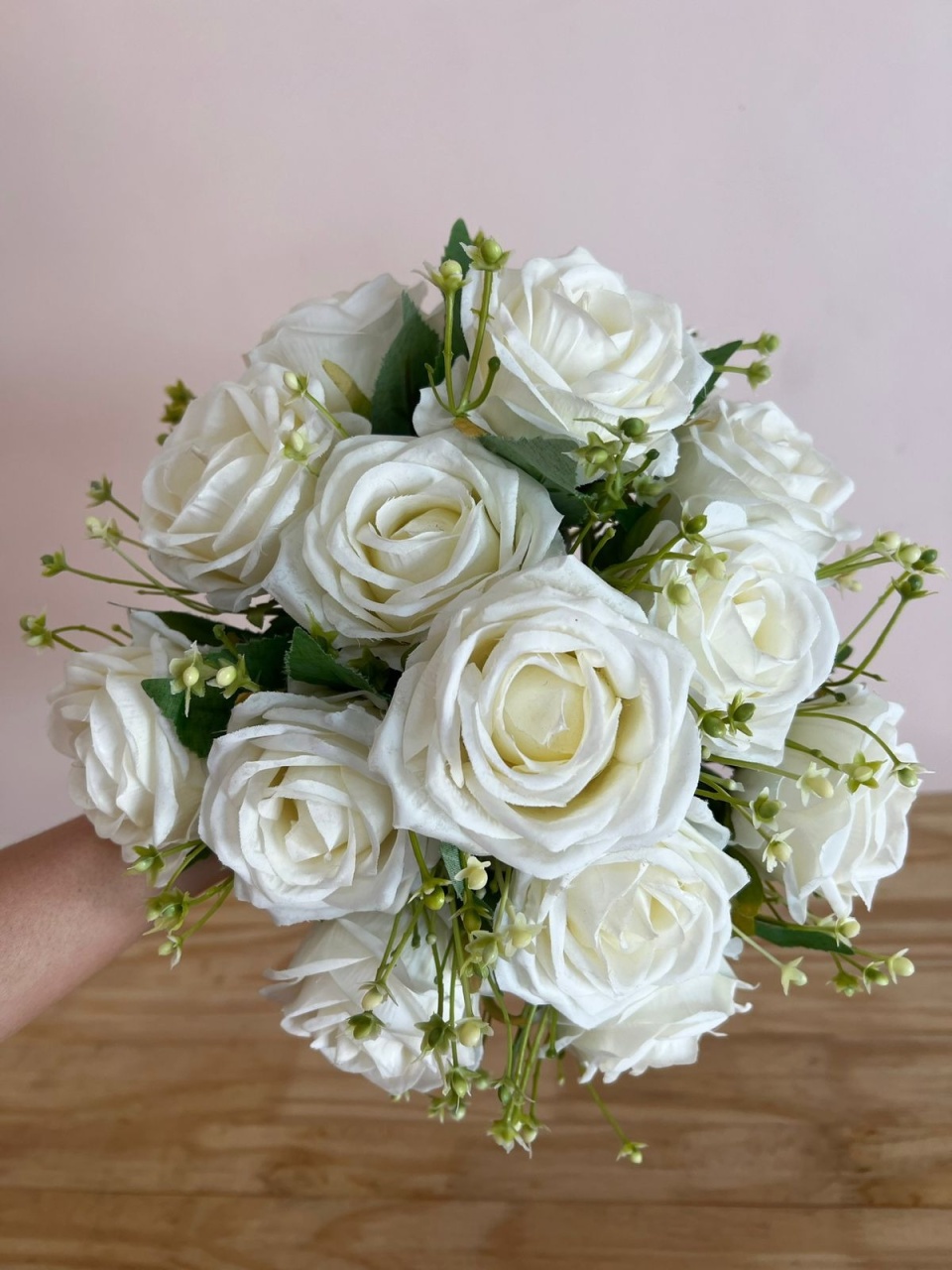 Buquê de Flores Creme 01 - Selminha Lokfest