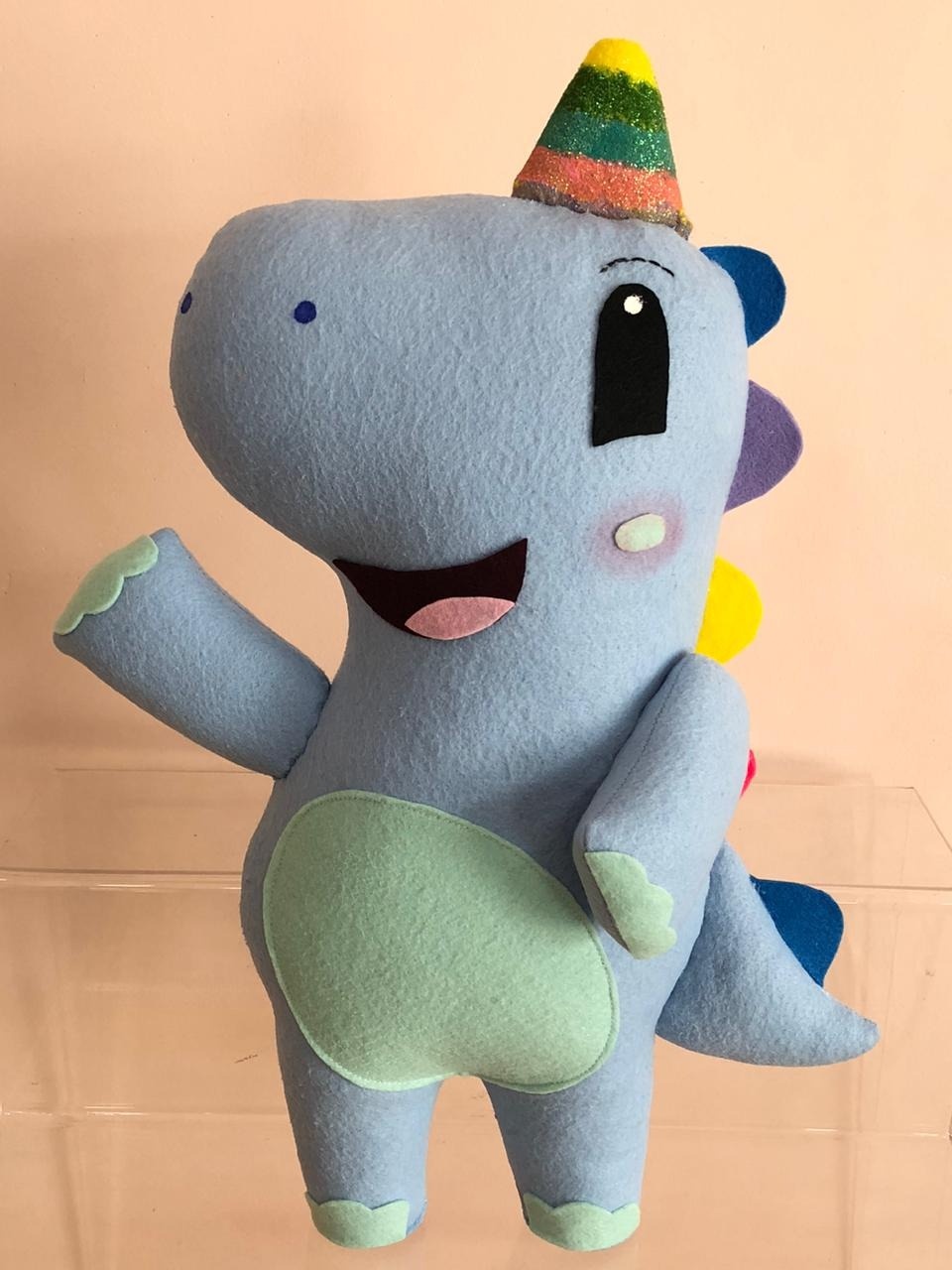 Nino (Dinossaurinho) Babytube Feltro - Selminha Lokfest