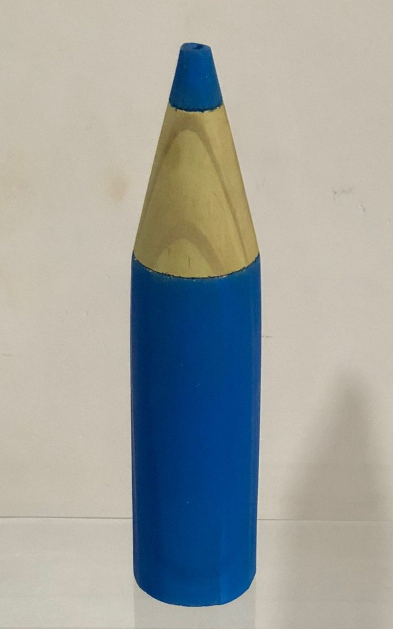 Lápis Mdf Azul  - Selminha Lokfest