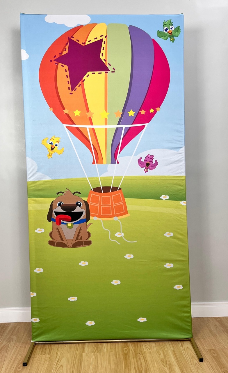 Painel Sublimado Lateral Mundo Bita (Tam 2X1) - Selminha Lokfest