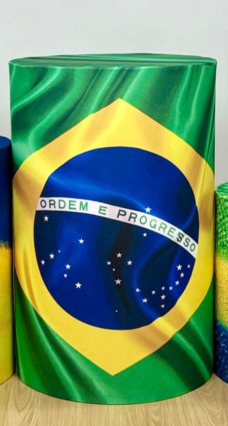 Capa Cilindro Sublimada Grande Brasil 02 - Selminha Lokfest