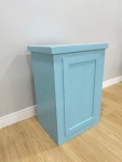 Mesa Quadrada Boiserie Média Azul - imagem 2